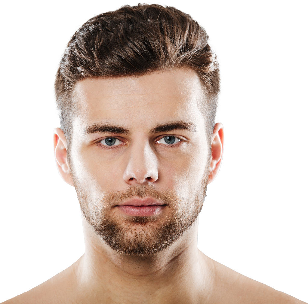 Man's face